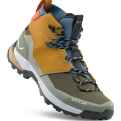 Scarpe escursionismo Salewa Puez 2 Mid PowerTex M Golden Brown Shadow