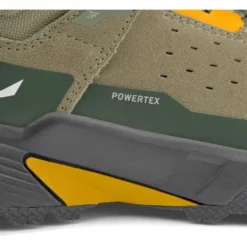 Scarpe escursionismo Salewa Pedroc 2 Leather Mid Ptx M Faded Green Dark Olive