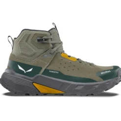 Scarpe escursionismo Salewa Pedroc 2 Leather Mid Ptx M Faded Green Dark Olive
