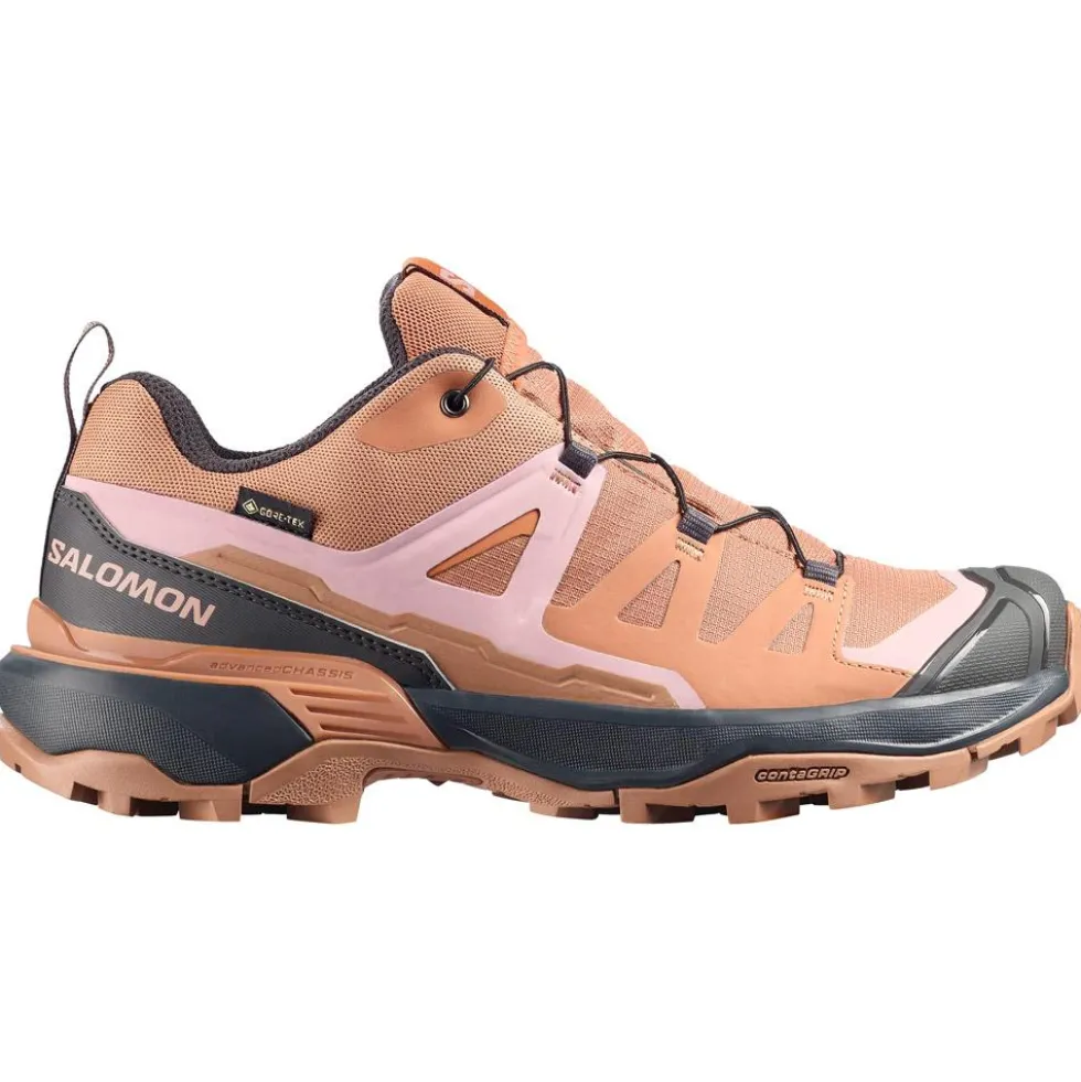 Scarpe escursionismo Salomon X Ultra 360 Gore-Tex W Burro Asphalt Pecan Brown