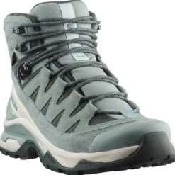 Scarpe escursionismo Salomon Quest Echo Gore-Tex W Green Milieu Icicle Urban Chic
