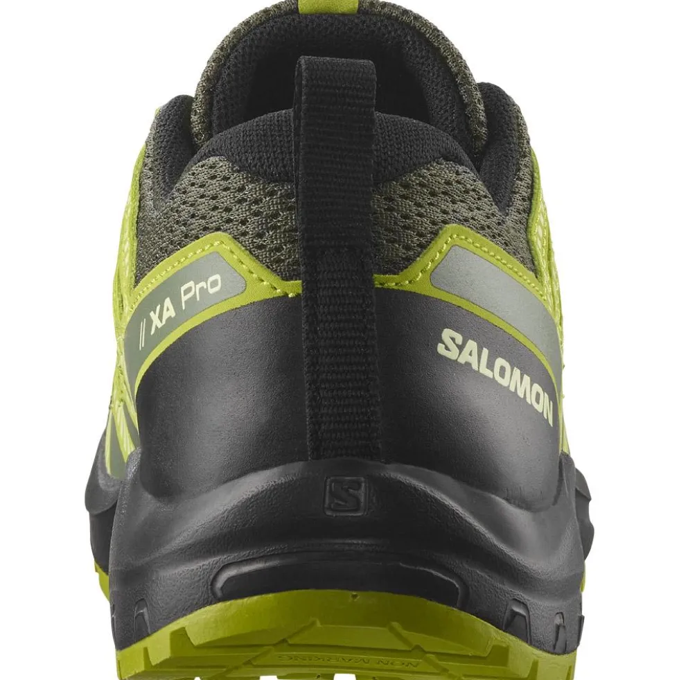 Scarpe escursionismo Salomon Xa Pro V8 J Urban Chic Black Dark Citron