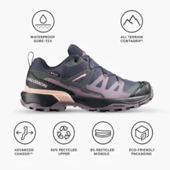 Scarpe escursionismo Salomon X Ultra 360 Gore-Tex W Nine Iron Excalibur Shadow Gray