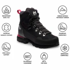 Scarpe trekking e montagna Millet G trek 5 Gore-Tex W Black