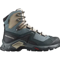 Scarpe trekking e montagna Salomon Quest Element Gore-Tex W Ebony Rainy Day Stormy Weather