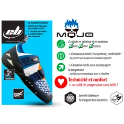 Scarpette arrampicata EB Mojo 3.0 Blanc Bleu