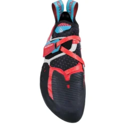 Scarpette arrampicata La Sportiva Solution Comp Woman Hibiscus Malibu Blue