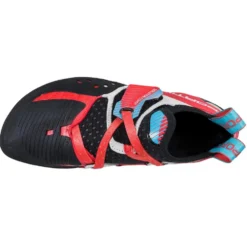Scarpette arrampicata La Sportiva Solution Comp Woman Hibiscus Malibu Blue