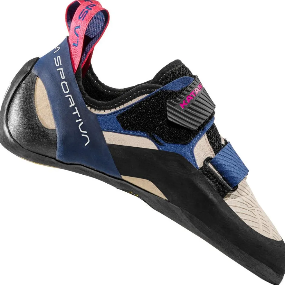 Scarpette arrampicata La Sportiva Katana Woman White Storm Blue