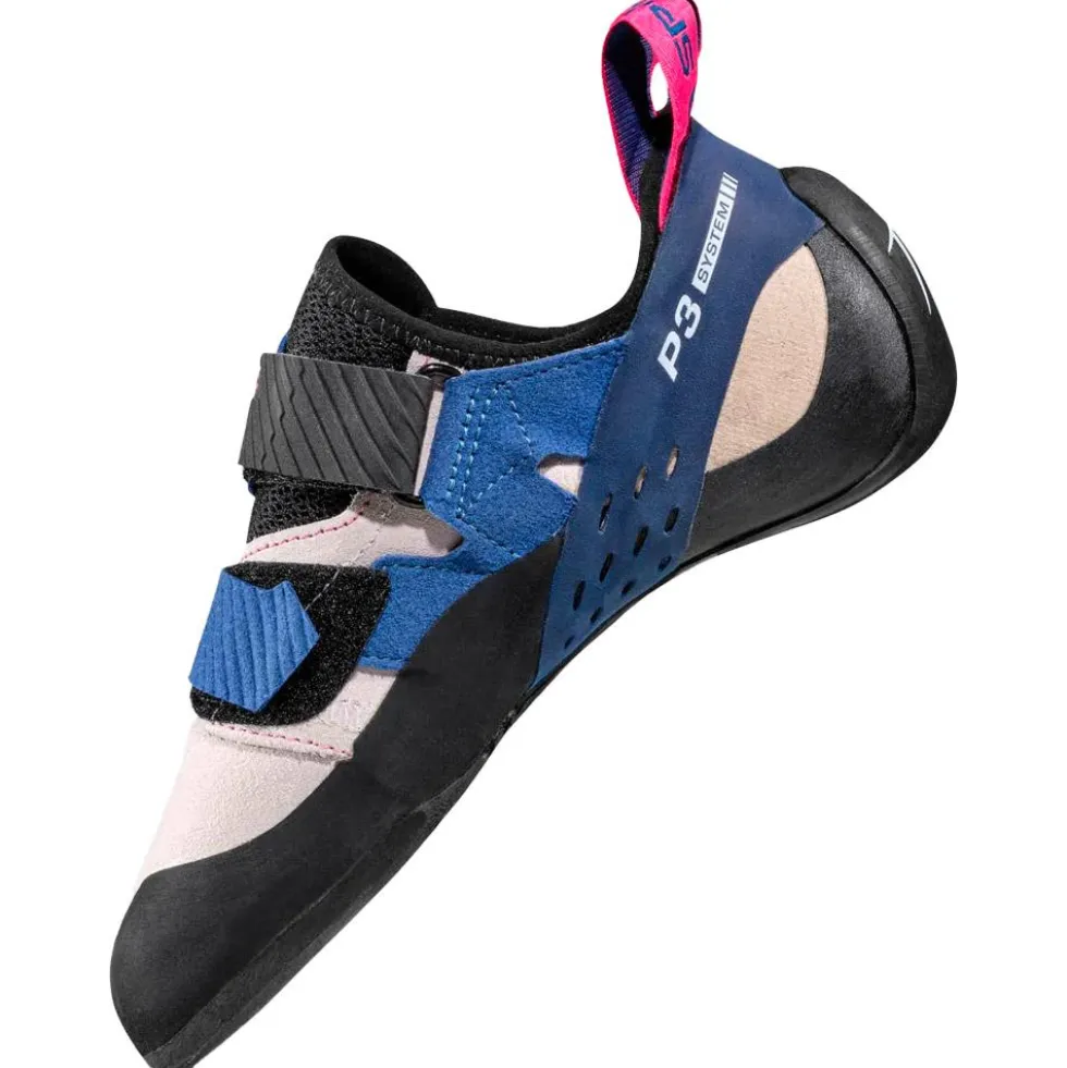 Scarpette arrampicata La Sportiva Katana Woman White Storm Blue
