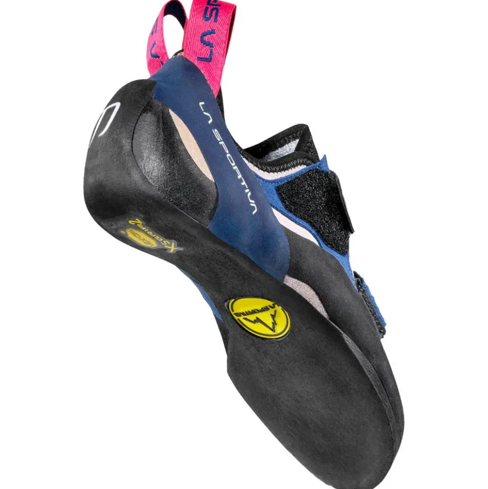 Scarpette arrampicata La Sportiva Katana Woman White Storm Blue
