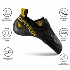 Scarpette arrampicata La Sportiva Ondra Comp Black Yellow
