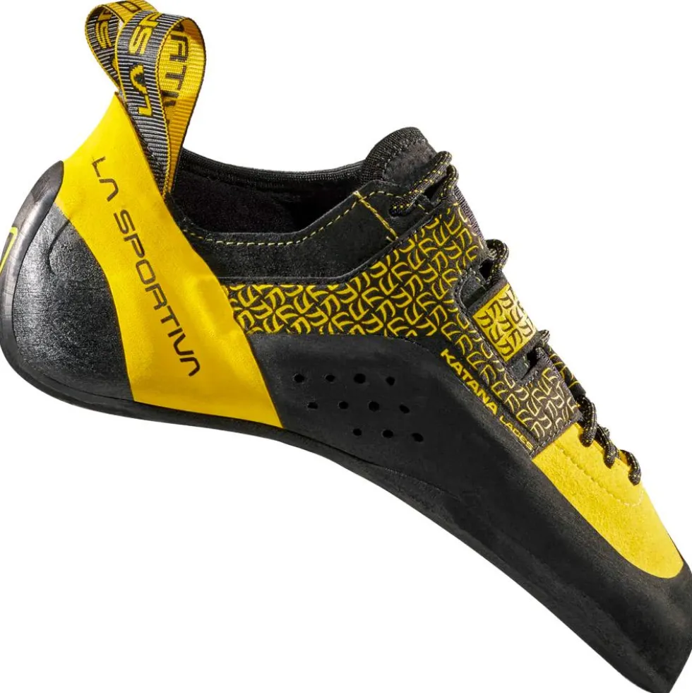 Scarpette arrampicata La Sportiva Katana Laces Yellow Black