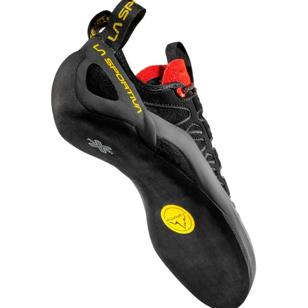 Scarpette arrampicata La Sportiva Tarantulace Black Poppy