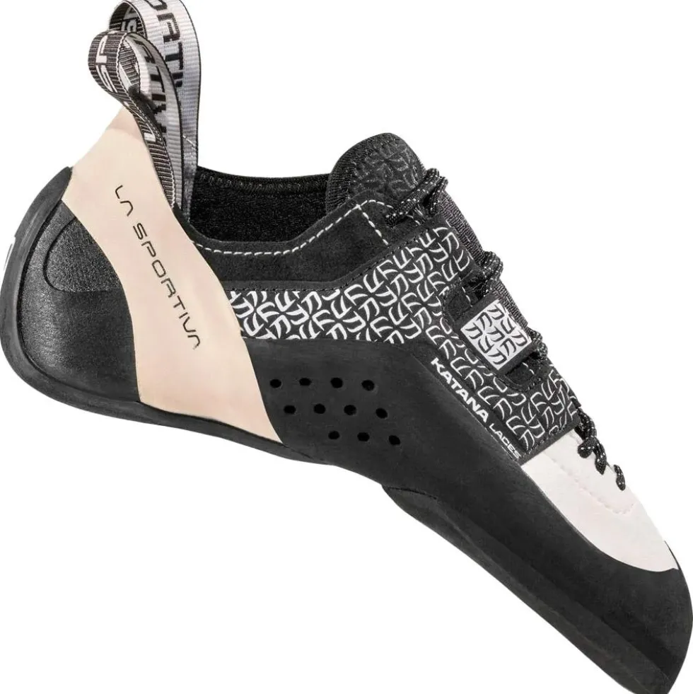 Scarpette arrampicata La Sportiva Katana Laces Woman White Black
