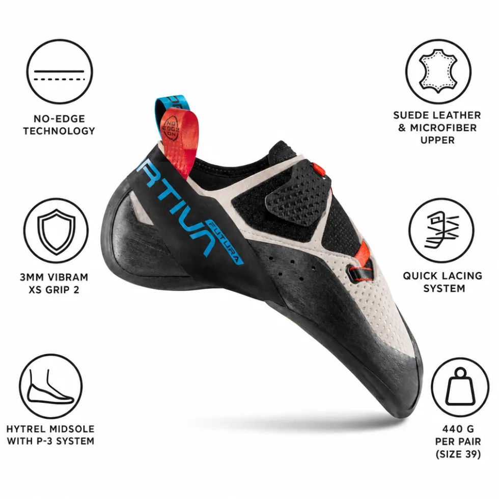 Scarpette arrampicata La Sportiva Futura Chalk