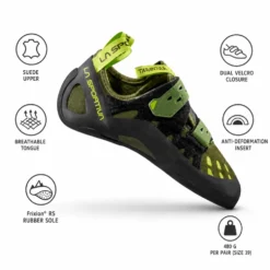 Scarpette arrampicata La Sportiva Tarantula Olive Neon