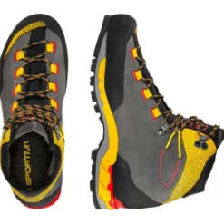 Scarponi da alpinismo La Sportiva Trango Tech Leather Gore-Tex Black/Yellow