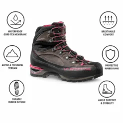 Scarponi da alpinismo La Sportiva Trango Alp Evo Women Gore-Tex Carbon Cerise
