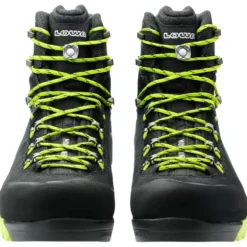 Scarponi da alpinismo Lowa Cervino Gore-Tex Mid Black Lime