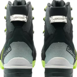 Scarponi da alpinismo Lowa Cervino Gore-Tex Mid Black Lime