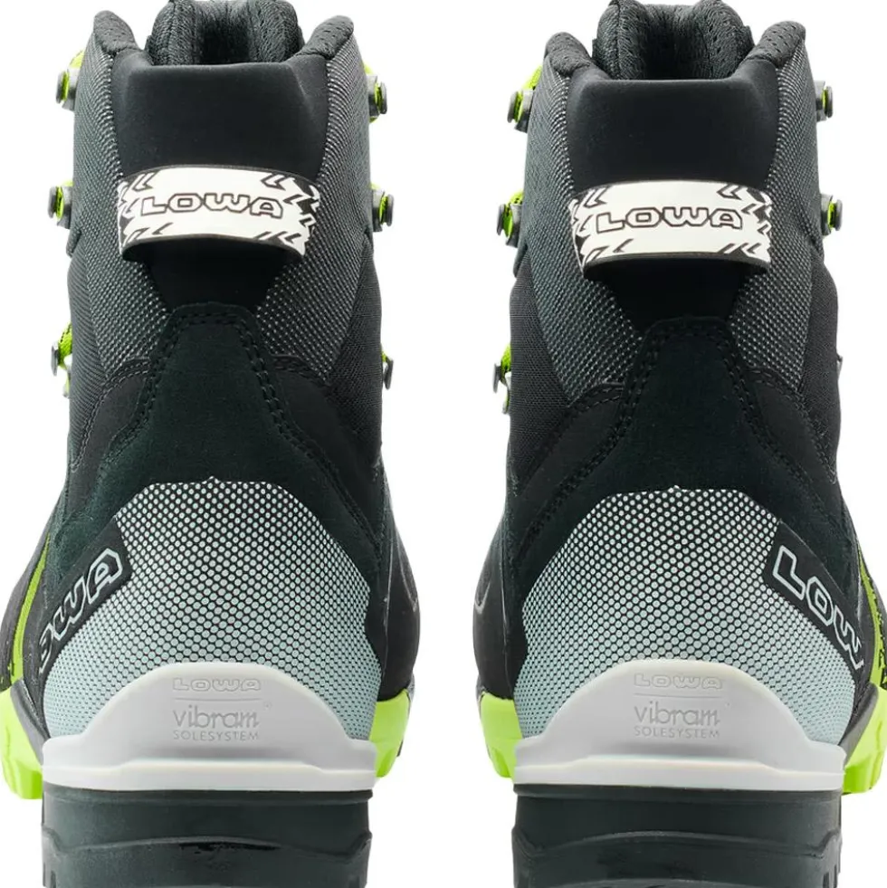 Scarponi da alpinismo Lowa Cervino Gore-Tex Mid Black Lime