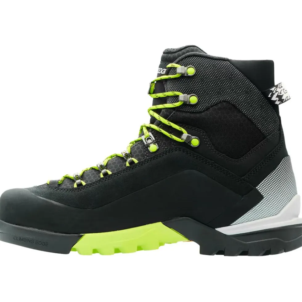 Scarponi da alpinismo Lowa Cervino Gore-Tex Mid Black Lime