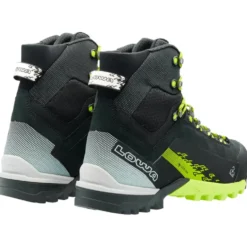 Scarponi da alpinismo Lowa Cervino Gore-Tex Mid Black Lime