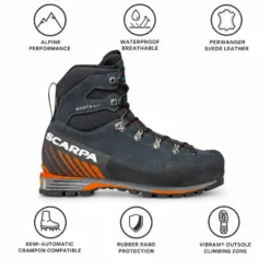 Scarponi da alpinismo Scarpa Manta Tech Gore-Tex Blue Tonic