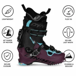Scarponi da sci alpinismo Dynafit Radical Pro W Royal Purple Marine Blue
