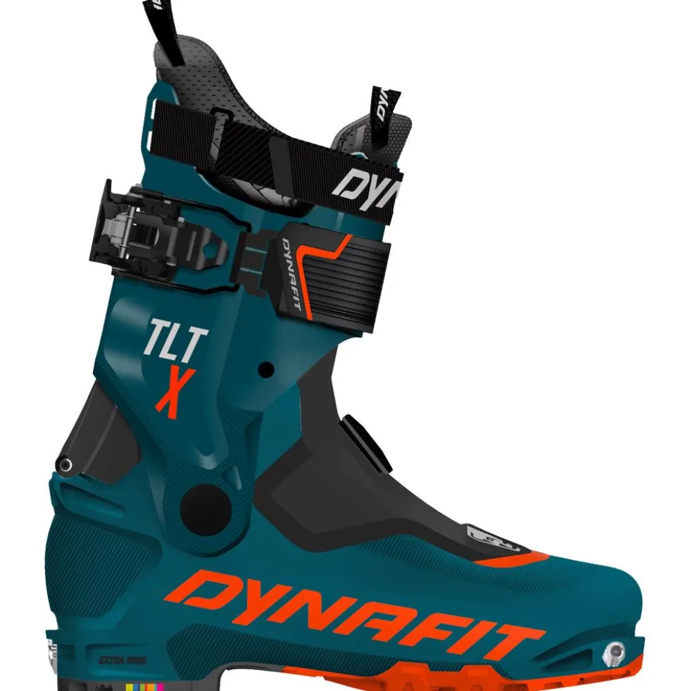 Scarponi da sci alpinismo Dynafit Tlt X Extra Wide Petrol Orange