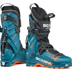 Scarponi da sci alpinismo Scarpa F1 Gt Petrol Orange