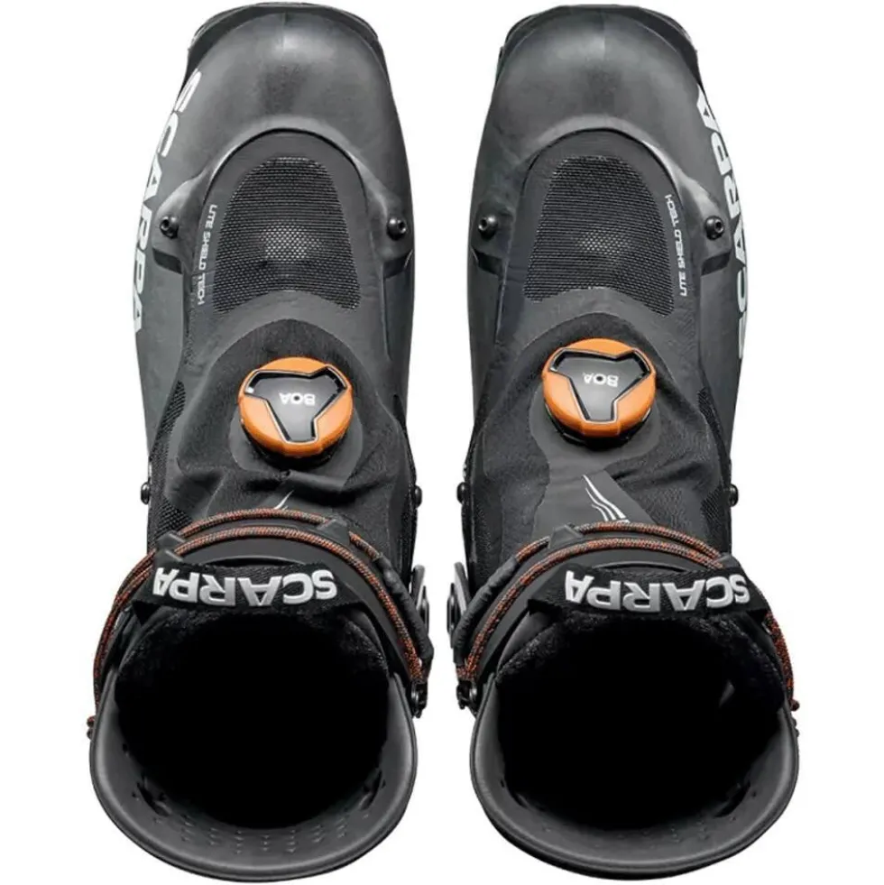 Scarponi da sci alpinismo Scarpa Alien 1.0 Carbon Grilamid Black