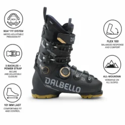 Scarponi da sci Dalbello Veloce Space 100 Black Anthracite