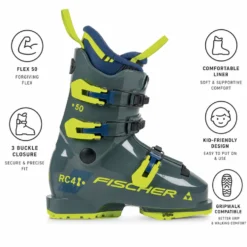Scarponi da sci Fischer Rc4 50 Jr Gw Rhino