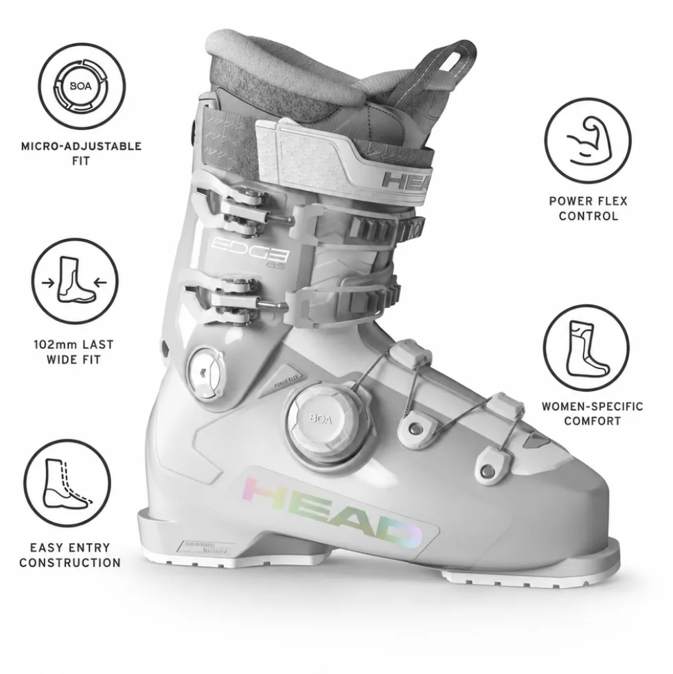 Scarponi da sci Head Edge 85 W Hv Boa Gray