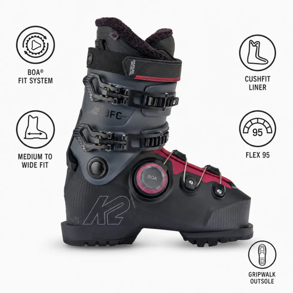 Scarponi da sci K2 BFC 95 Boa W