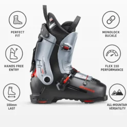 Scarponi da sci Nordica Hf S 110 Gw Grey Black Red