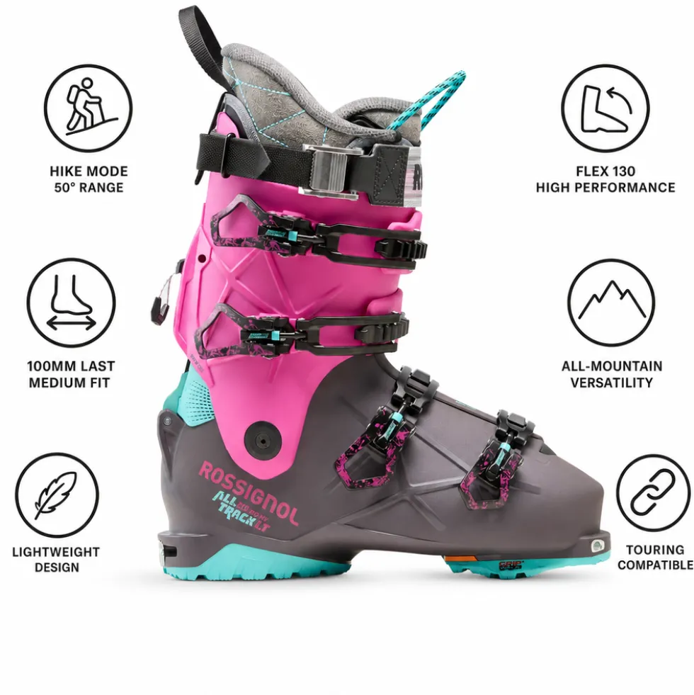 Scarponi da sci Rossignol Alltrack 130 Pro Mv Lt Gw Black Violet