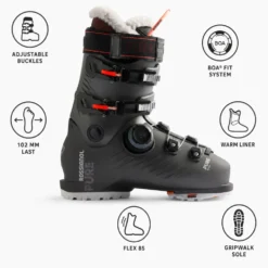 Scarponi da sci Rossignol Pure 85 Boa Gw Dark Grey