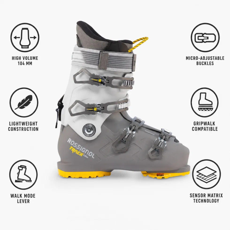 Scarponi da sci Rossignol Track 110 Hv+ Gw Dark Grey Ice Grey
