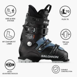 Scarponi da sci Salomon Qst Access 70 Black Copen blue White