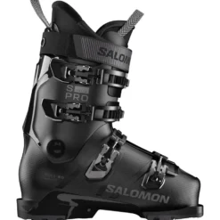 Scarponi da sci Salomon S/Pro Delta 90 Gw Black Black dark Grey Metal