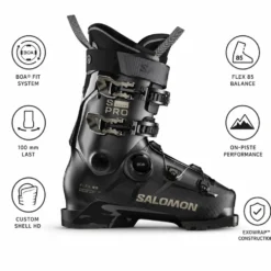 Scarponi da sci Salomon S/Pro Supra Boa 85 W Black Light Bronze Metal