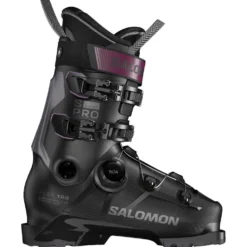 Scarponi da sci Salomon S/Pro Supra Boa 100 Gw Black Dark Gray Metal Burgundy Metal