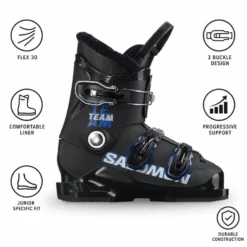 Scarponi da sci Salomon Team T3 Black Race Blue White