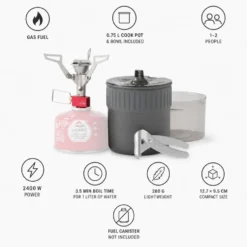 Set Pocket Rocket 2 Mini Stove Kit +
