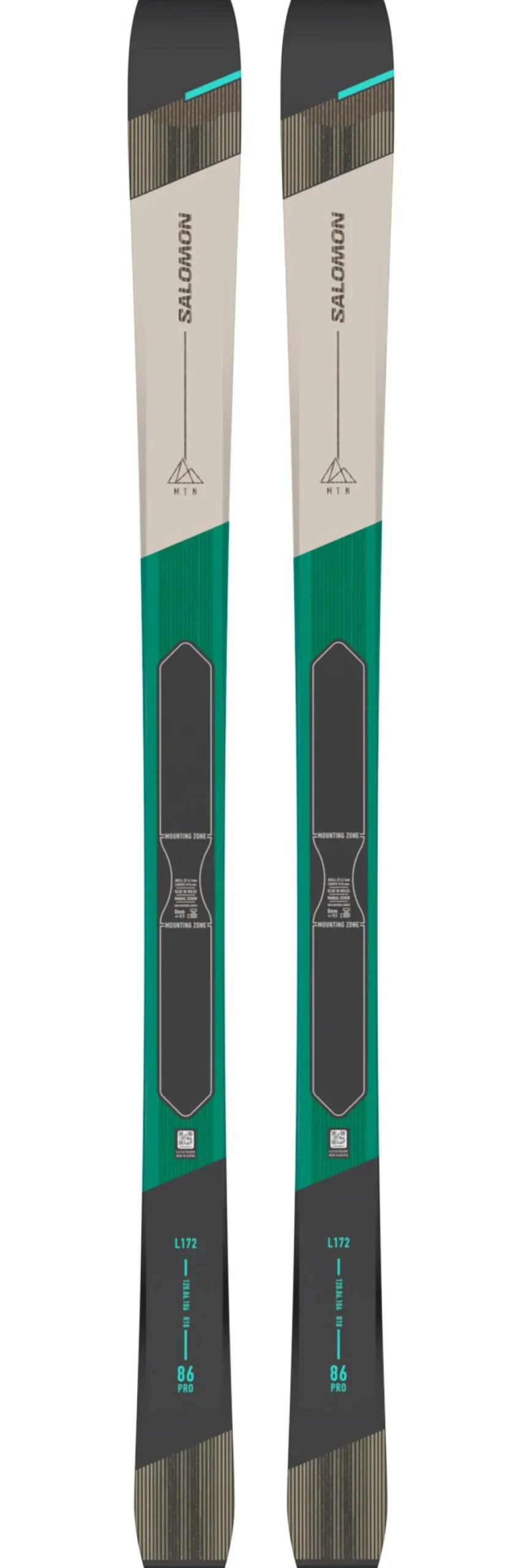 Set sci alpinismo MTN 86 W Pro + att