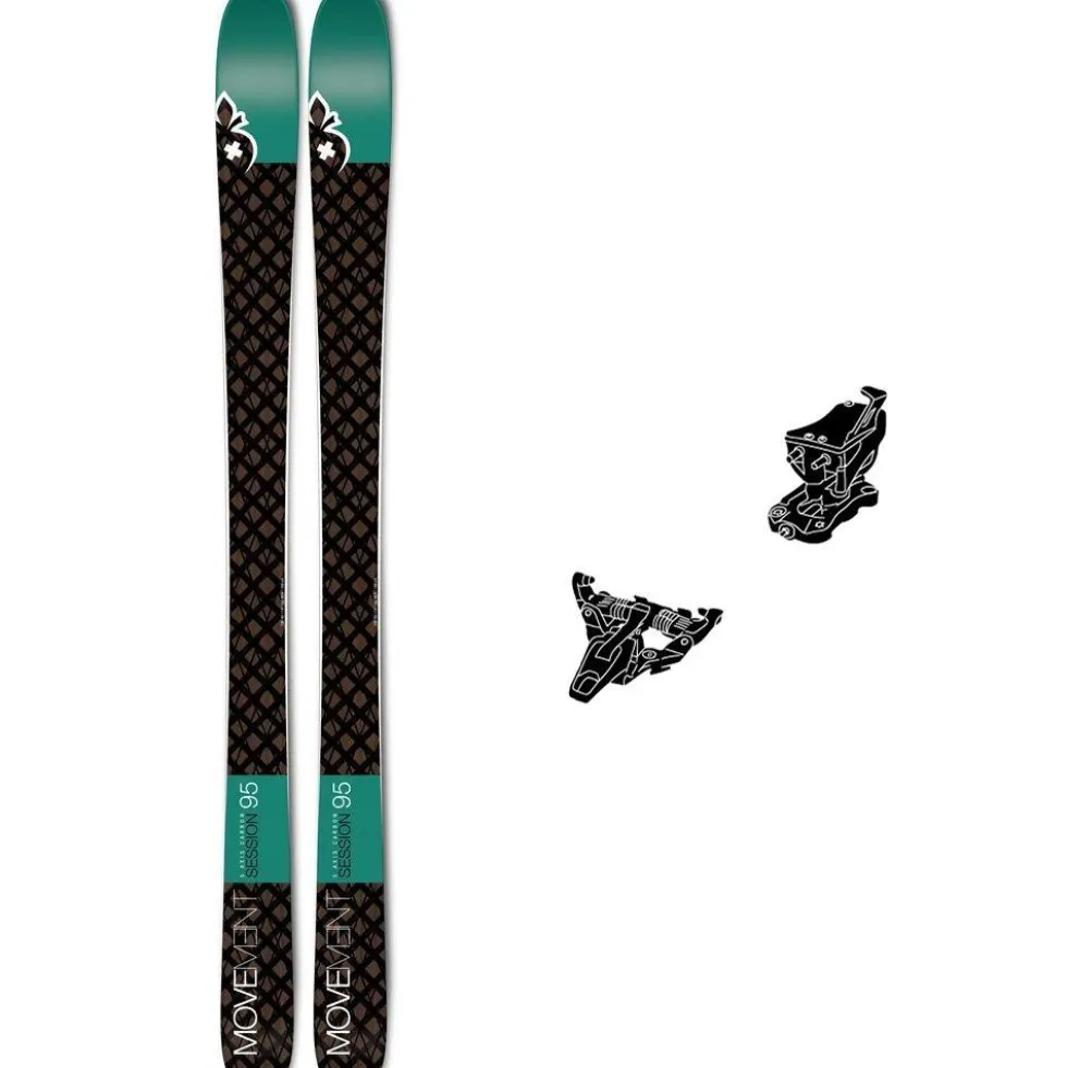 Set sci alpinismo Session 95 W + att