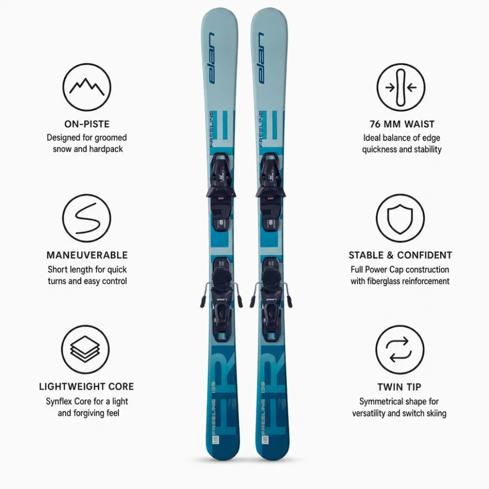 Set sci alpino Freeline Shiftx + att